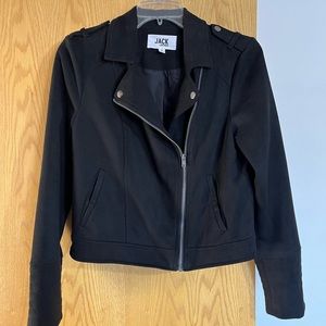 Jack Faux Suede Moto Jacket